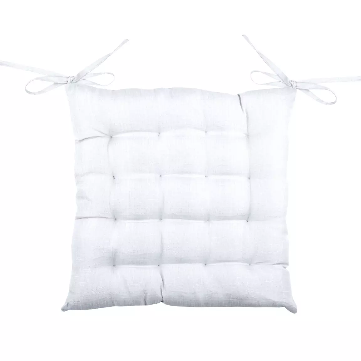 Coussin de chaise Béa 16 points Blanc