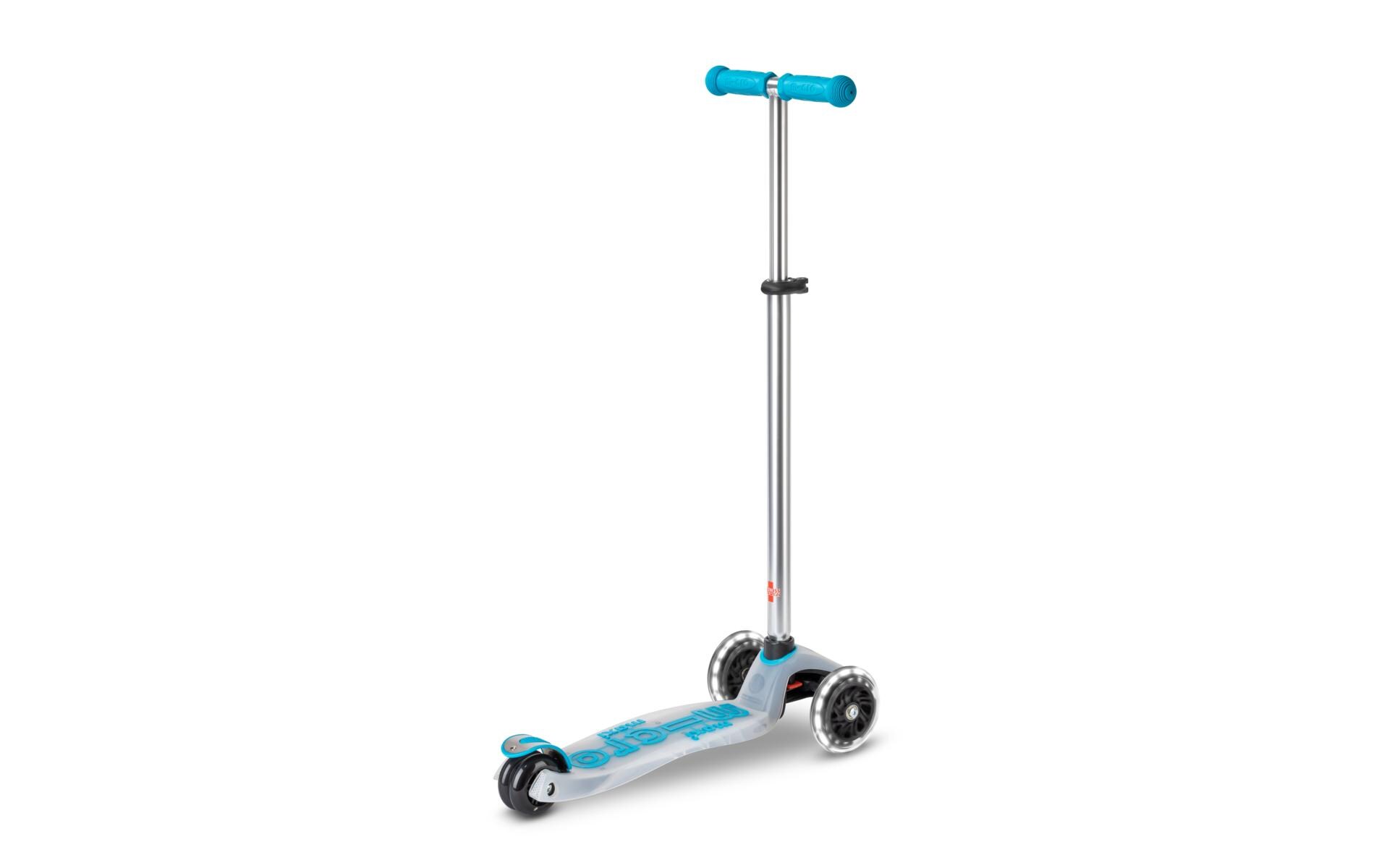 Kickboard Deluxe Flux LED Aqua<br>Scooter