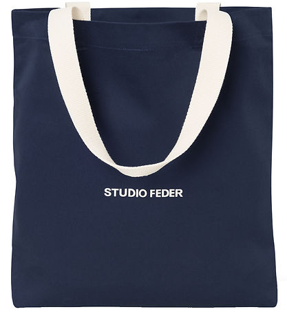 Studio Feder Shopper - SigRød - Canvas - Navy