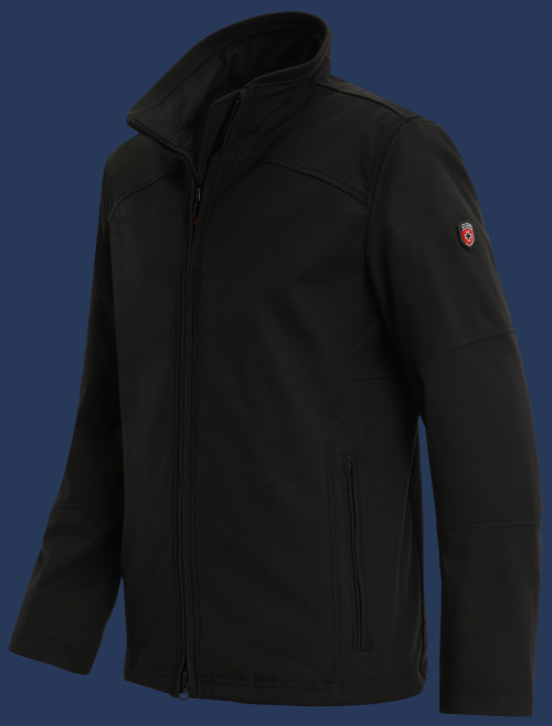 Orlando Men CheBoSoftshell, Schwarz