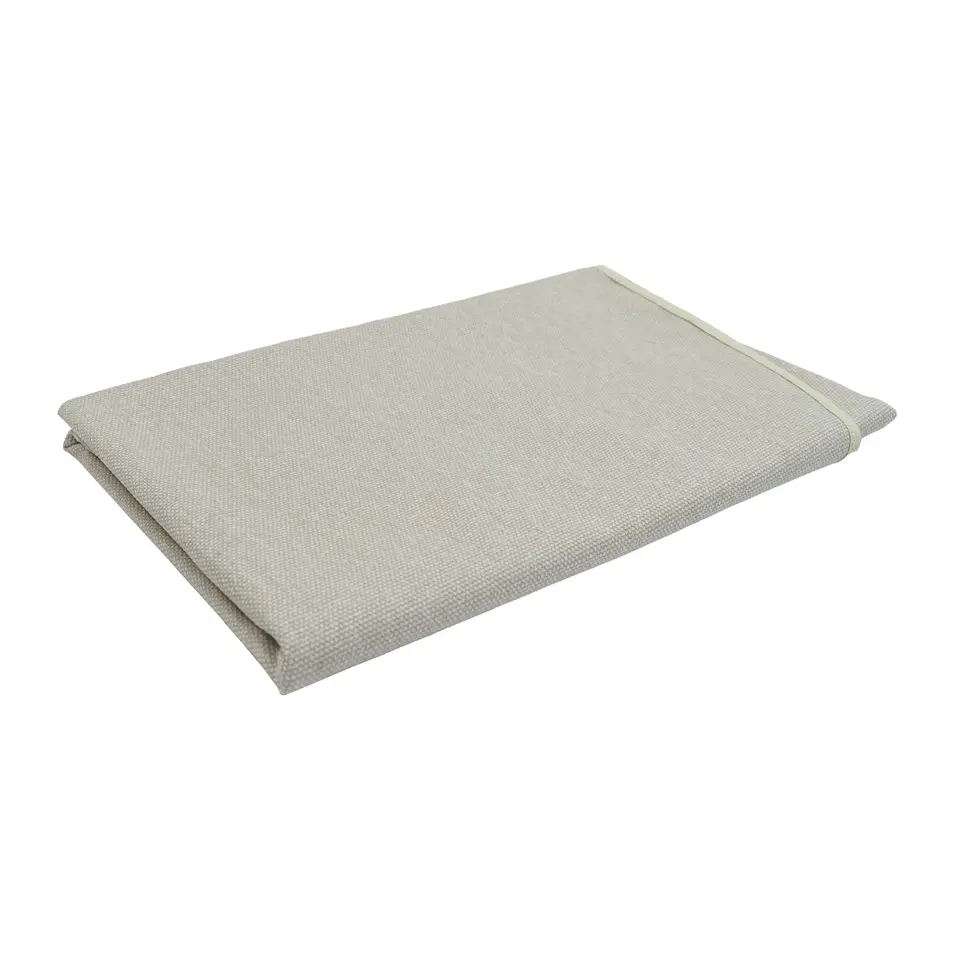 Madison - Tafelkleed Beige canvas eco  - Ø Ca. 160 cm