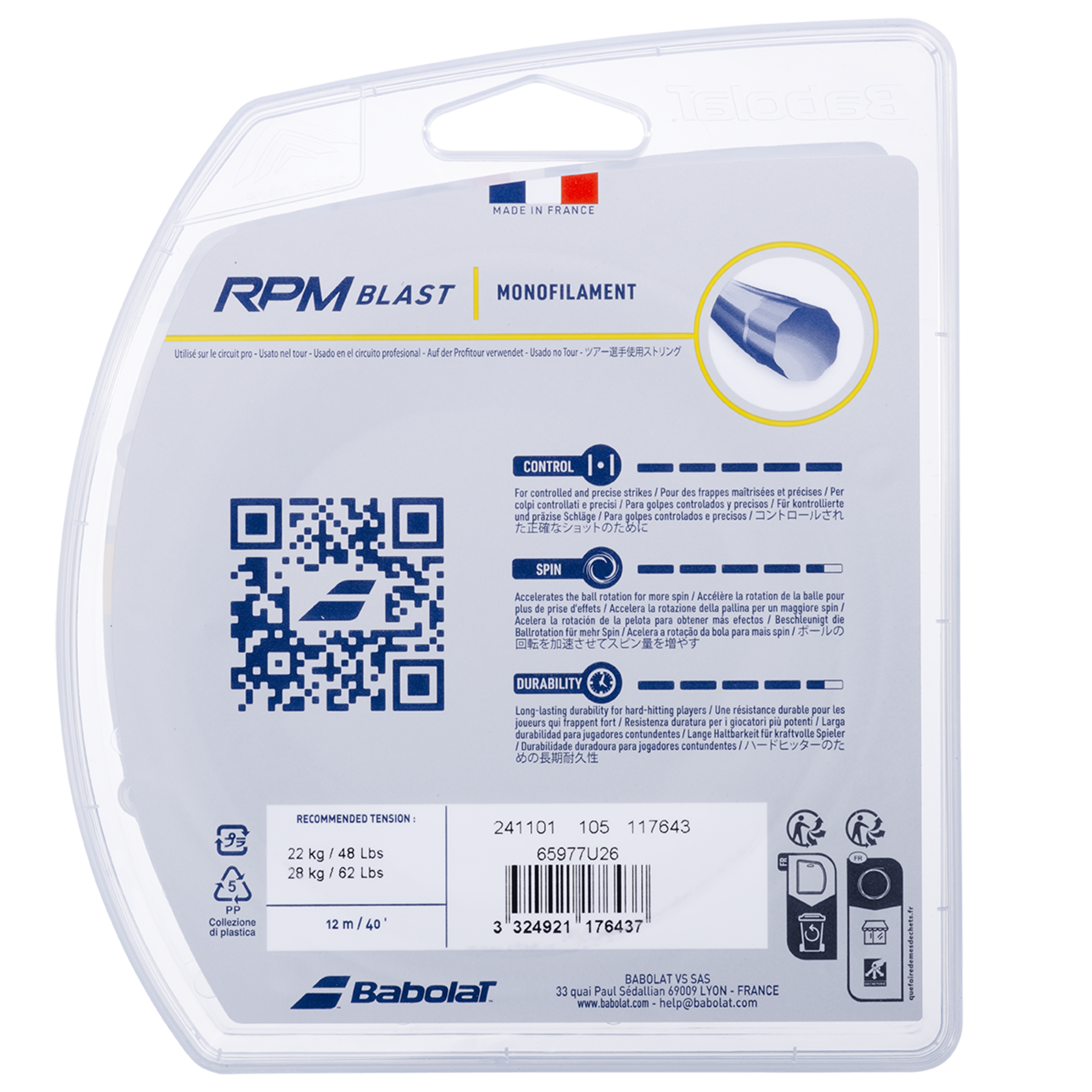 RPM Blast 12M Schwarz