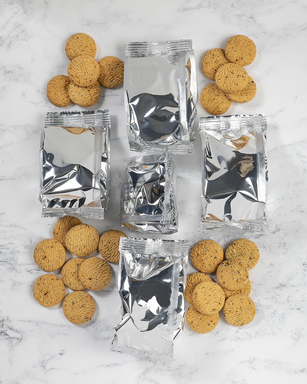 Monster Lavkarbo Salte Kjeks 5x50g - FEMPAKNING