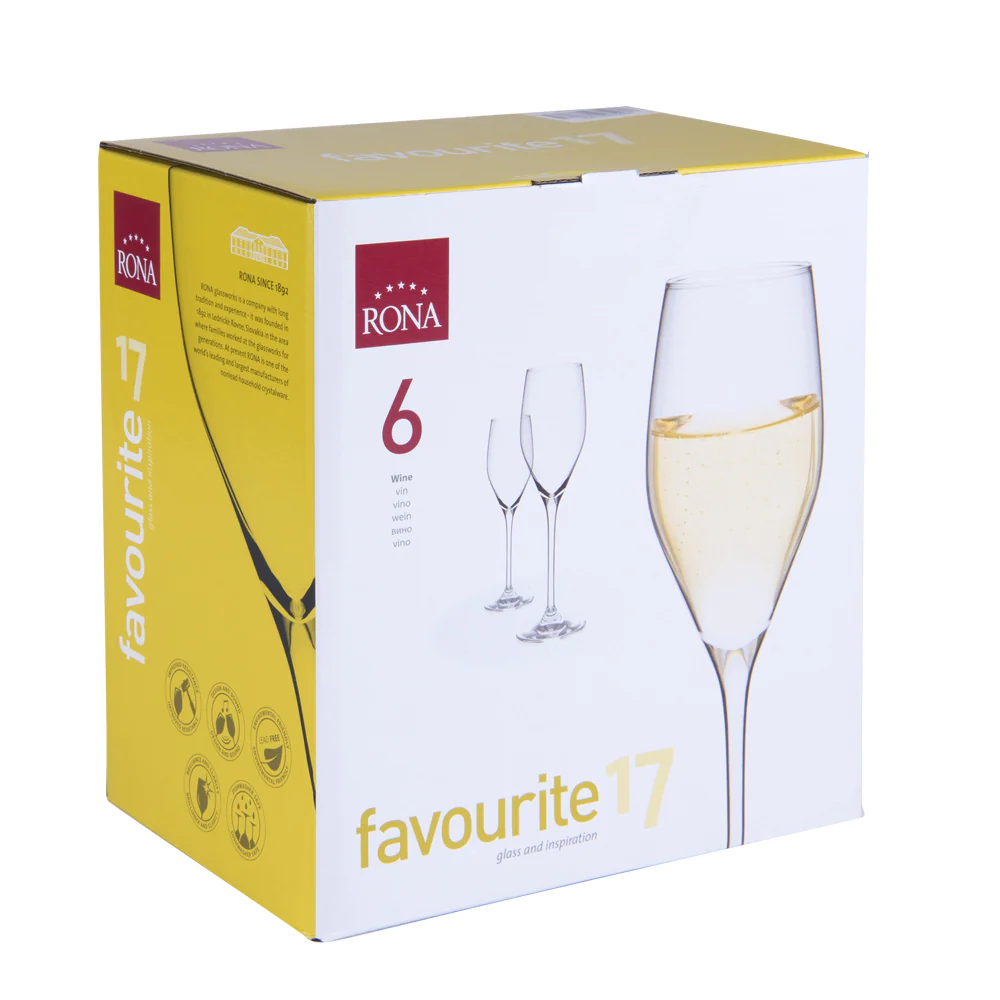 Flûte à Champagne Favourite 17 cl (lot de 6) Rona