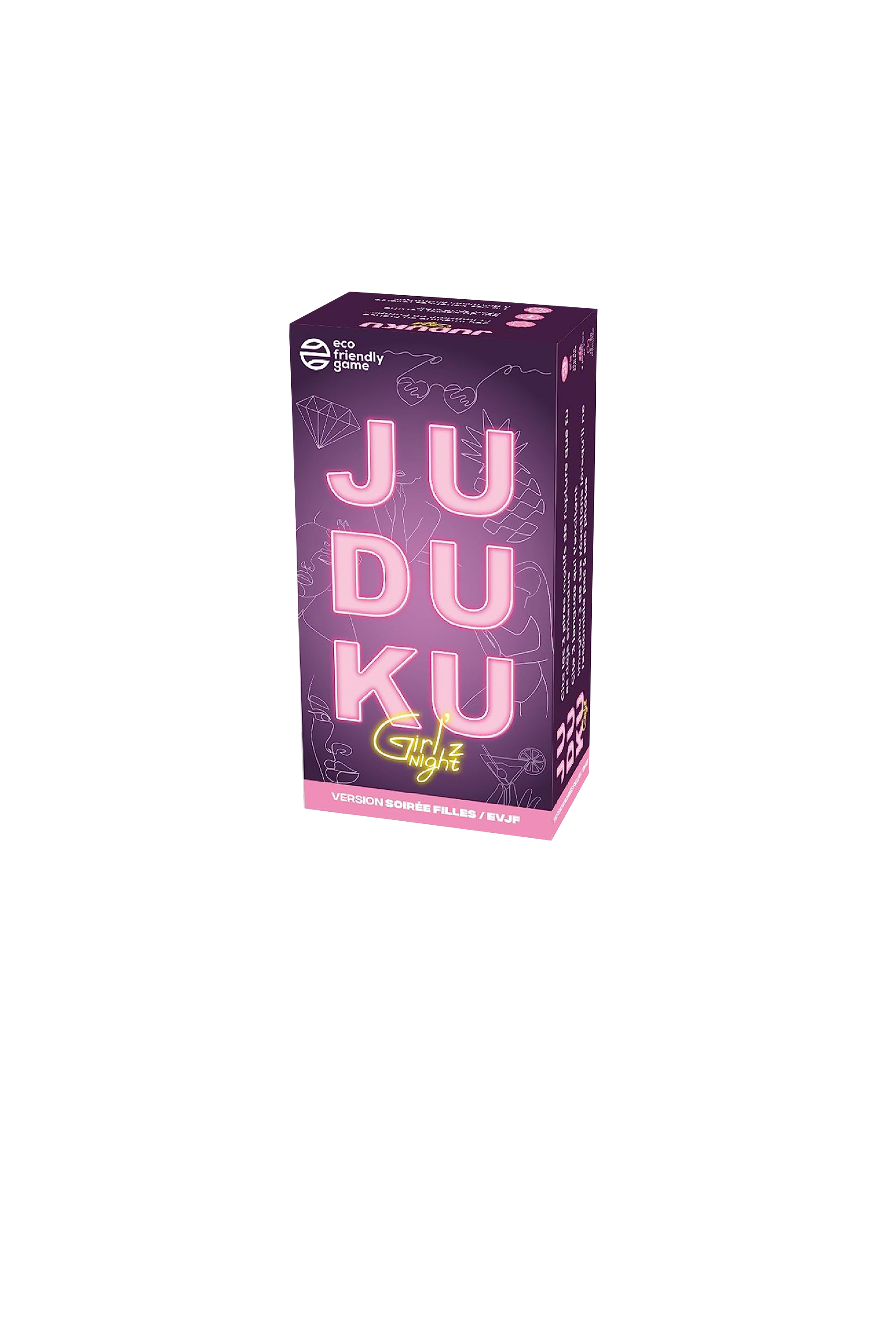 BLACKROCK GAMES Jeu de cartes JUDUKU GIRL'Z NIGHT Multicolore