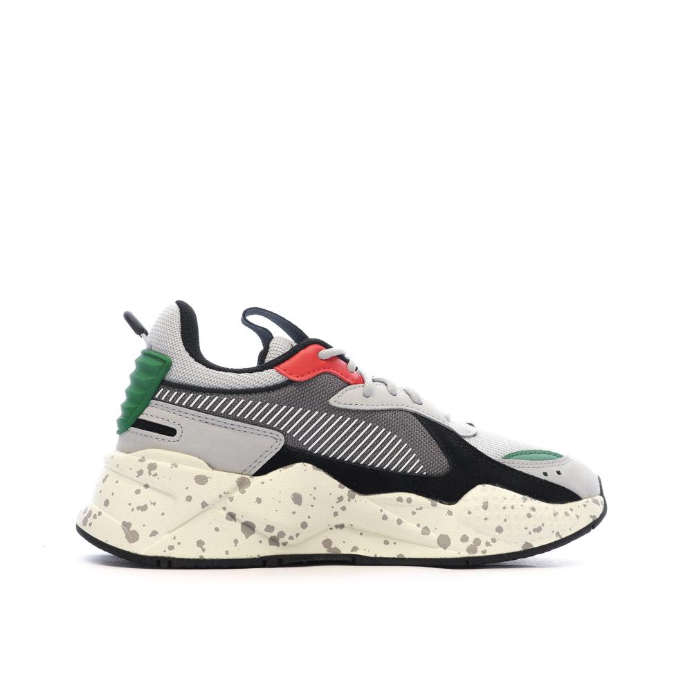 Puma Baskets Grises/Rouges Garçon Puma Street