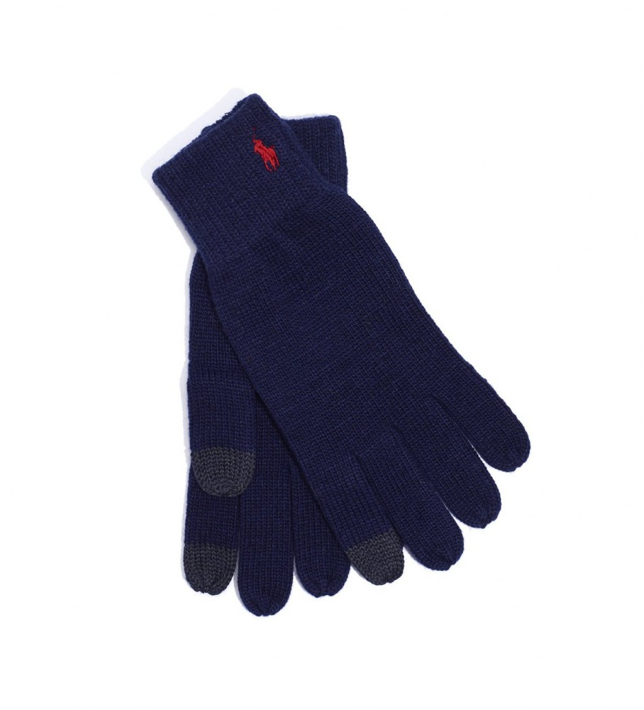 Luva Ralph Lauren Azul Marinho Touch
