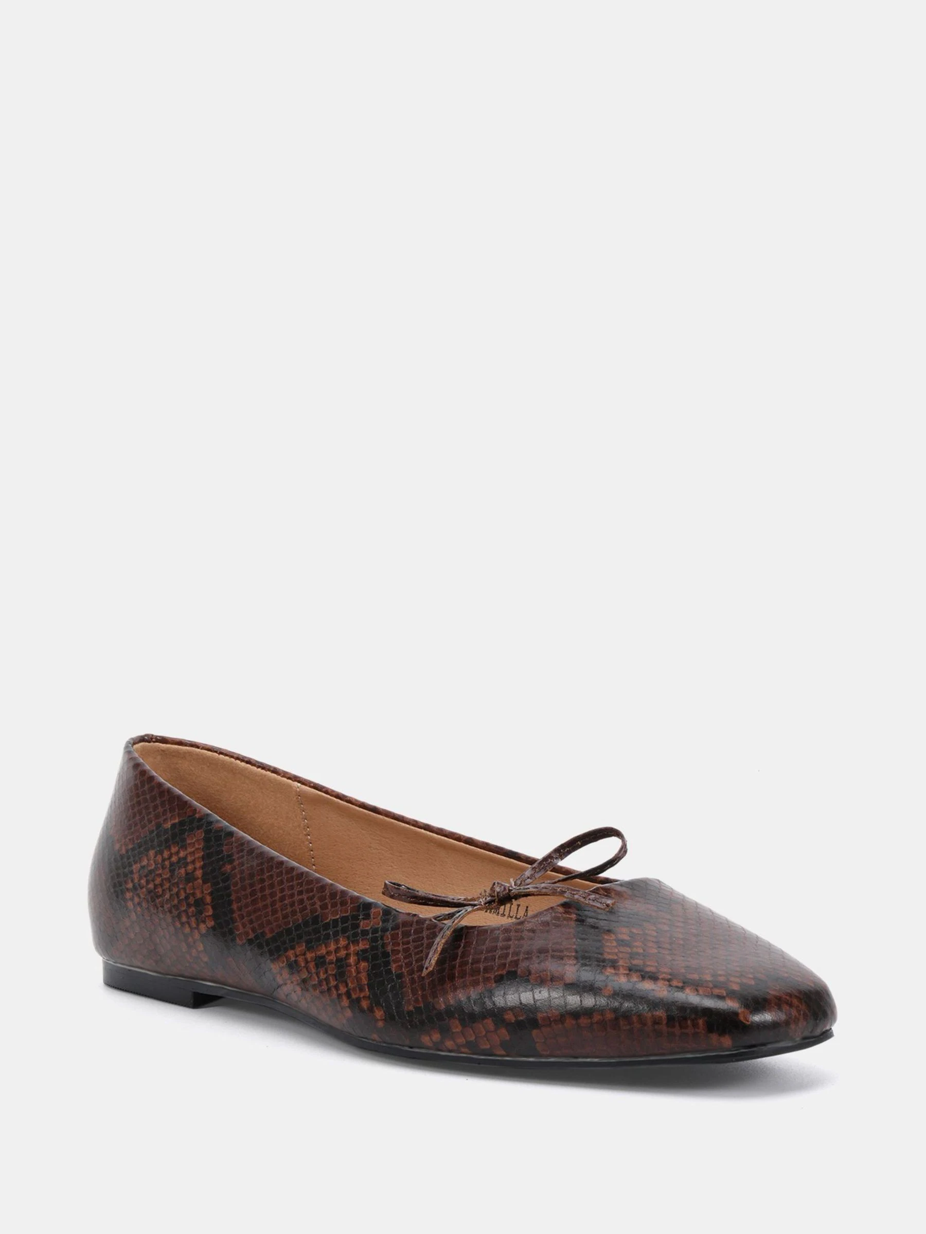 Natuurlijk - Novo Camilla Asymetric Bow Ballerinas
