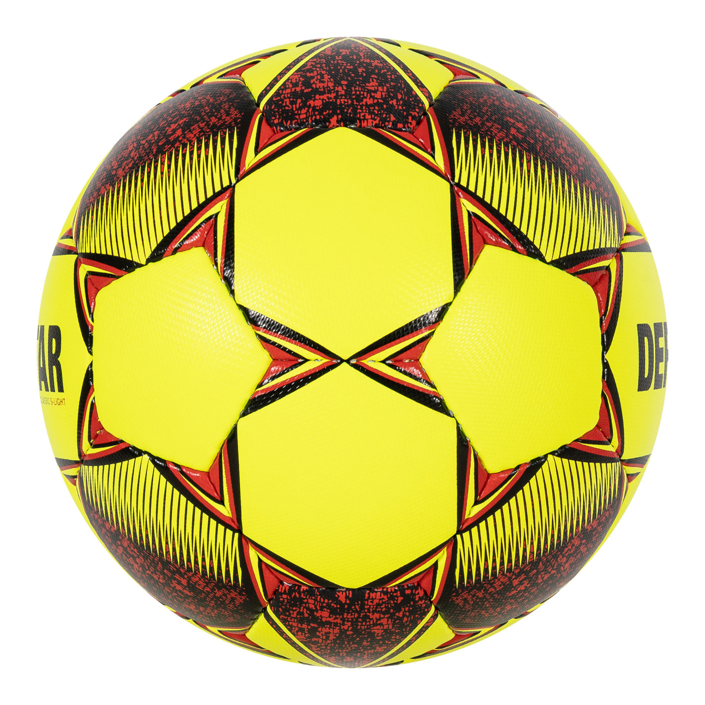 Derbystar Classic Super Light II Kunstgras Voetbal Maat 5 Geel Rood Zwart