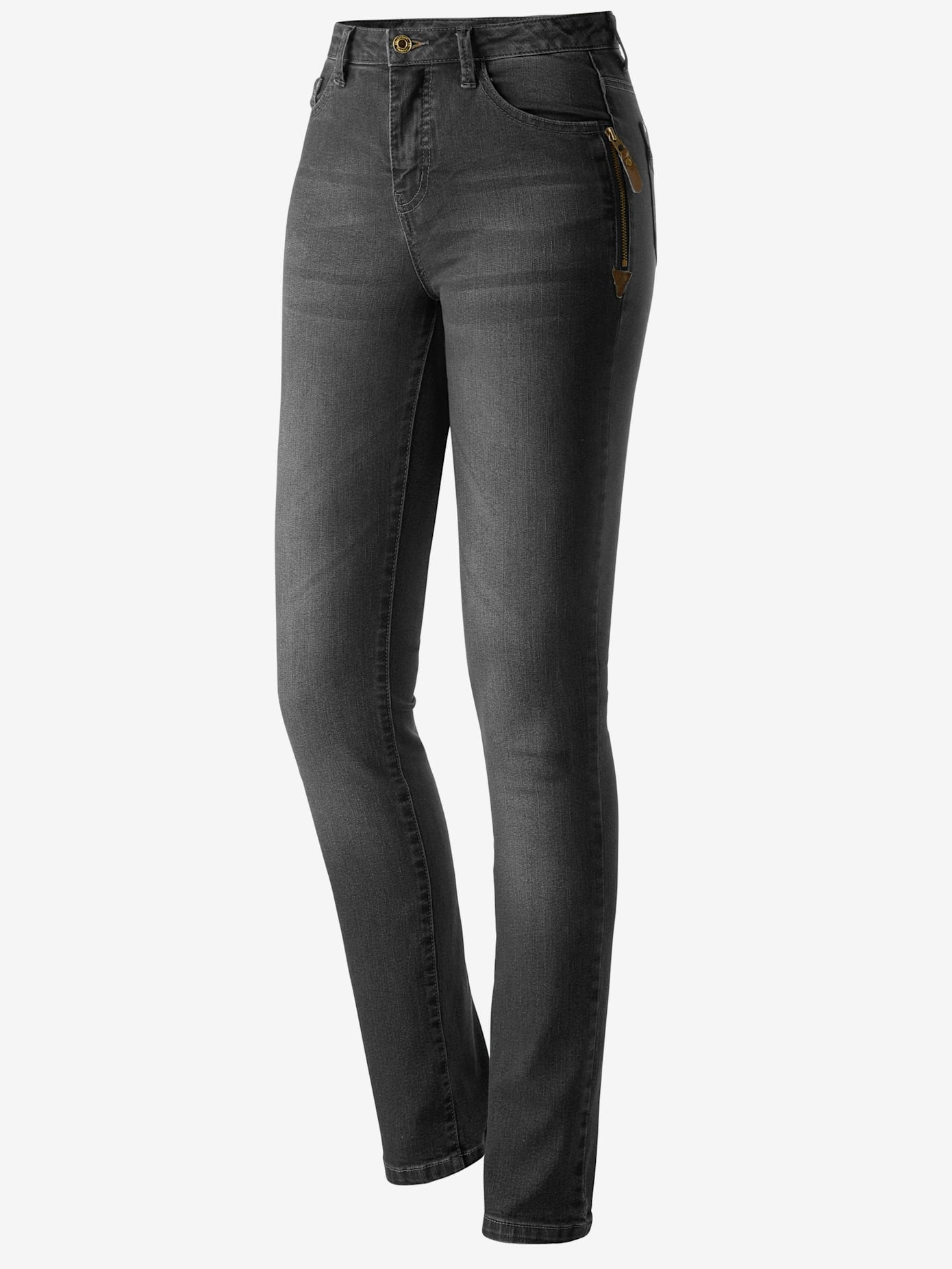 Jean avec poches originales en qualité extensible
