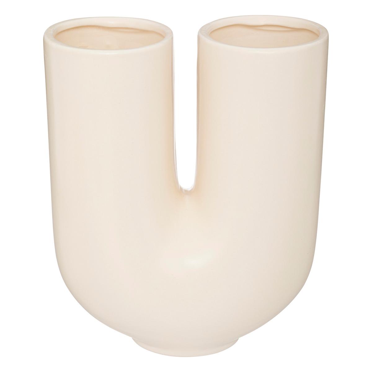 VASE CERAMIQUE U RIVI H.25CM