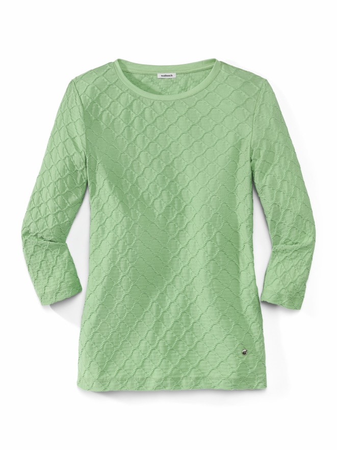 Baumwollshirt Strukturmuster