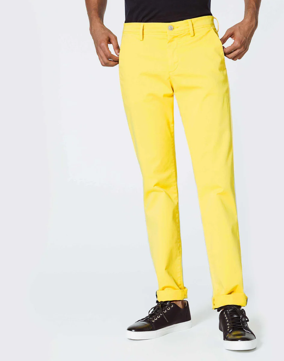 Chino Satin Jaune