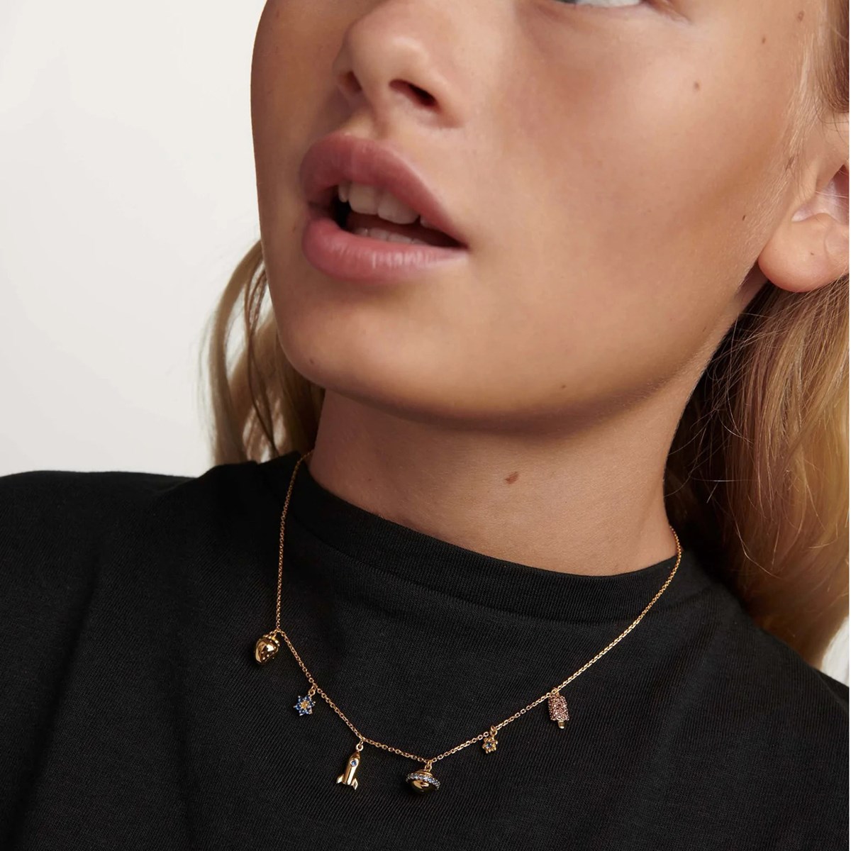 Collier PdPaola Les petites doré