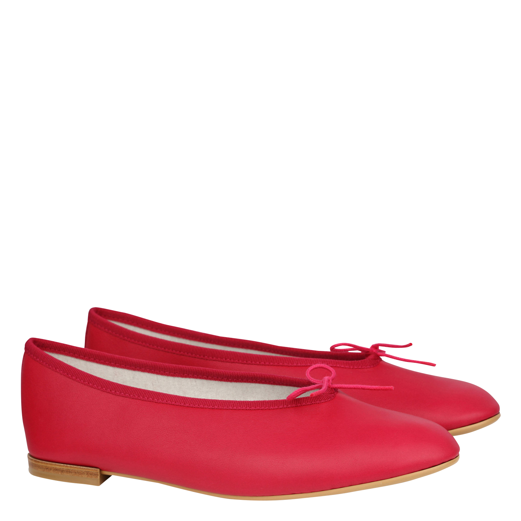 LILOUH - Ballerines en cuir | Rose