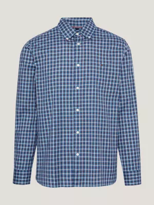 Camisa Micro Tartan de Corte Regular