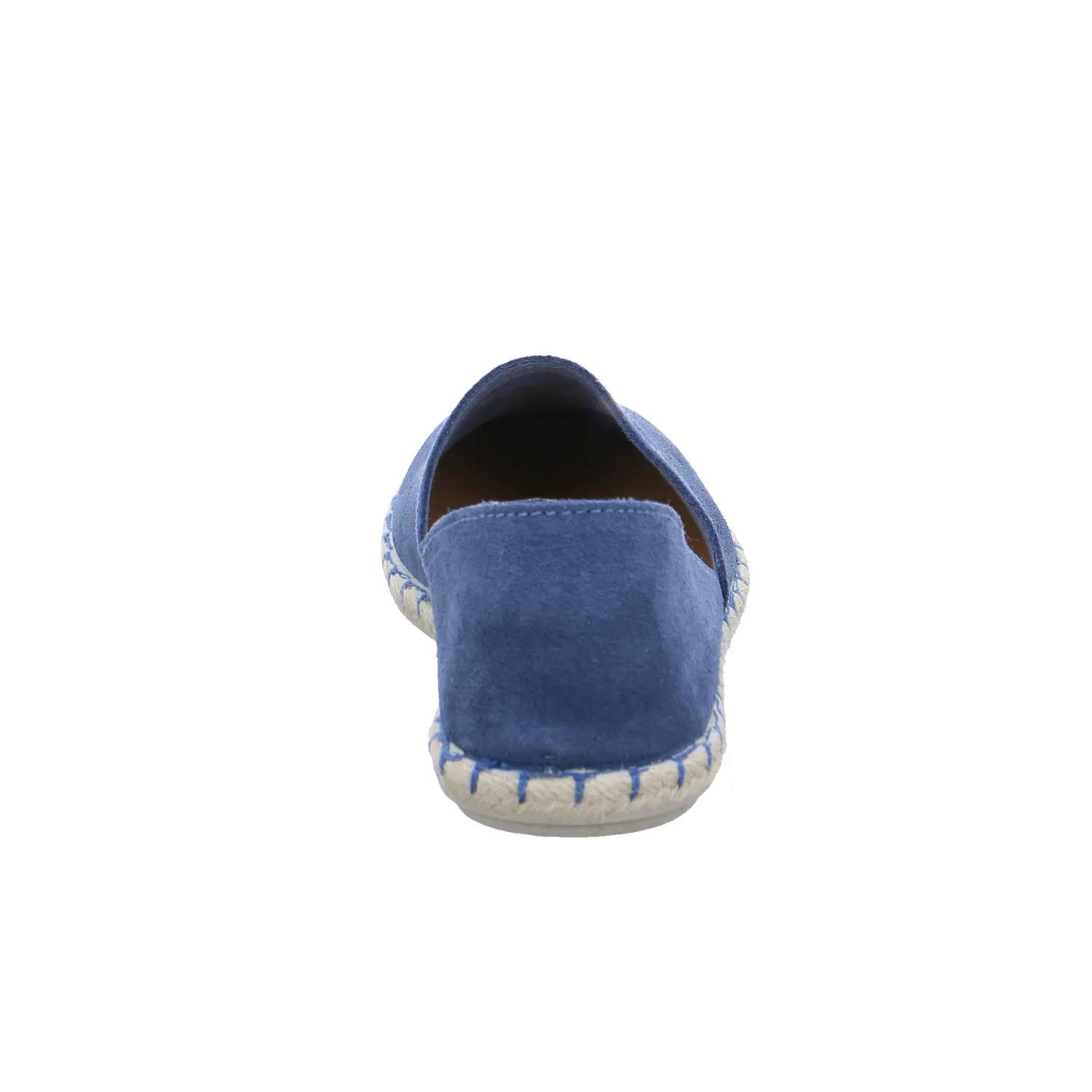 SCHUHENGEL Espadrille Jeansblau Leder