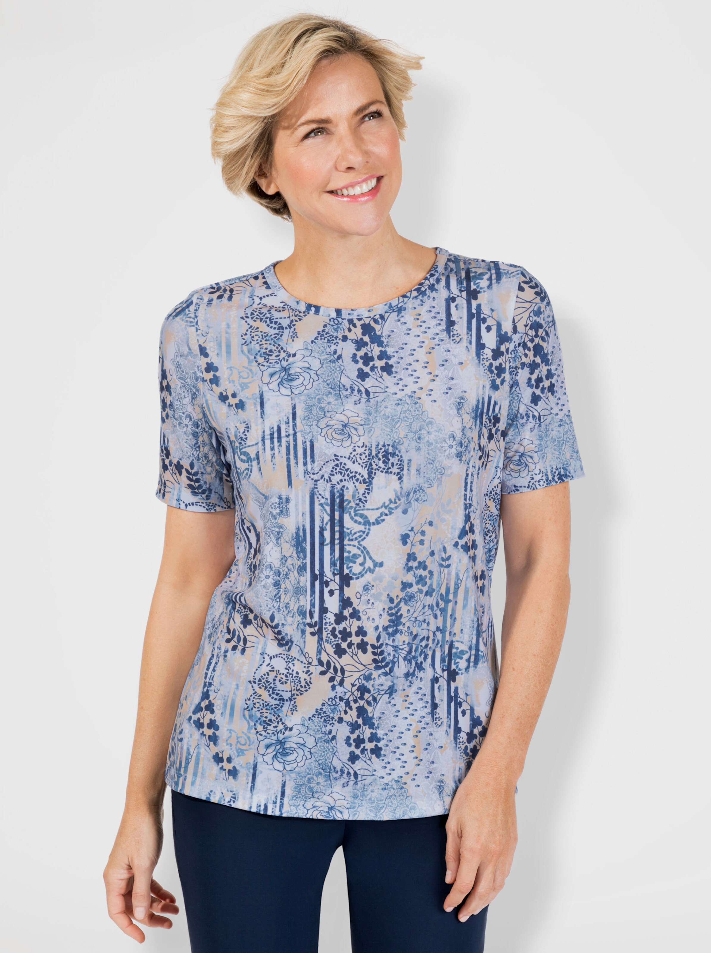 Rundhalsshirt