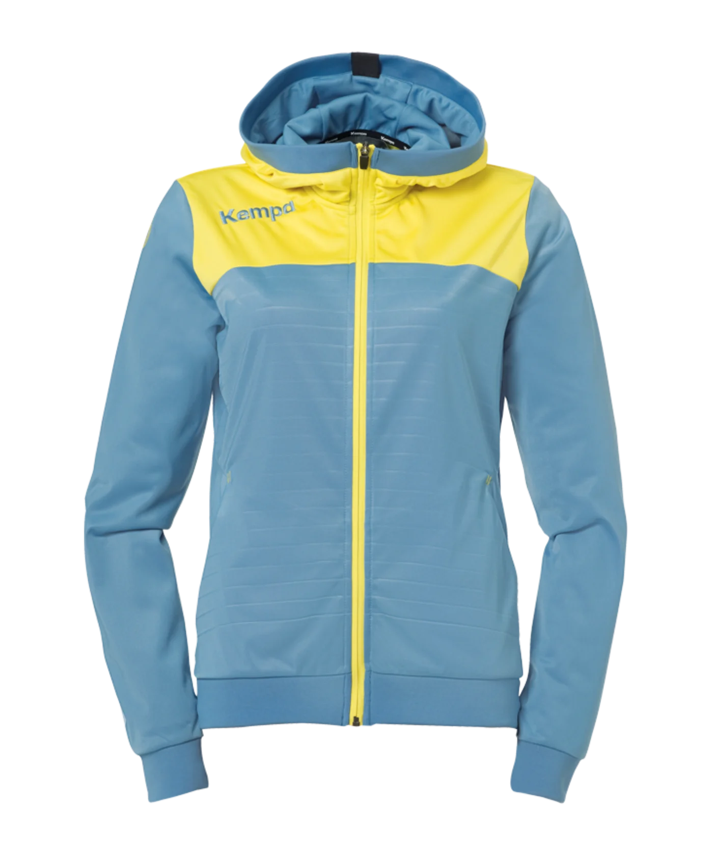 Kempa Emotion 2.0 Kapuzenjacke Damen Blau Gelb F14