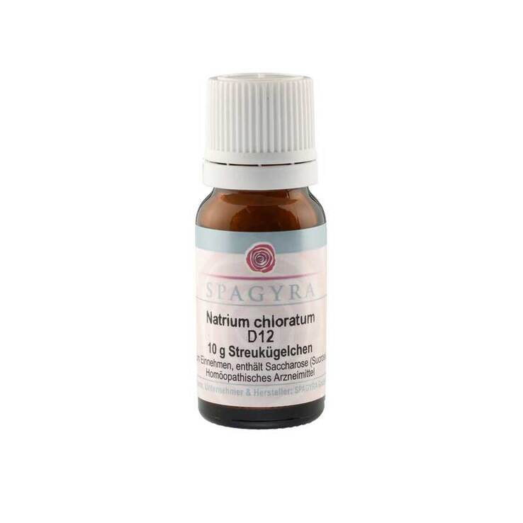 Natrium chloratum D 12 Globuli, 10 g