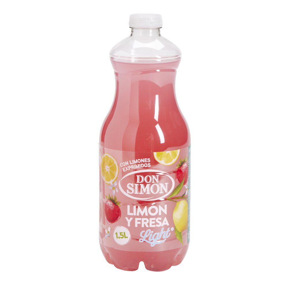 Citronnade saveur citron et fraise Don Simon bouteille 1,5L