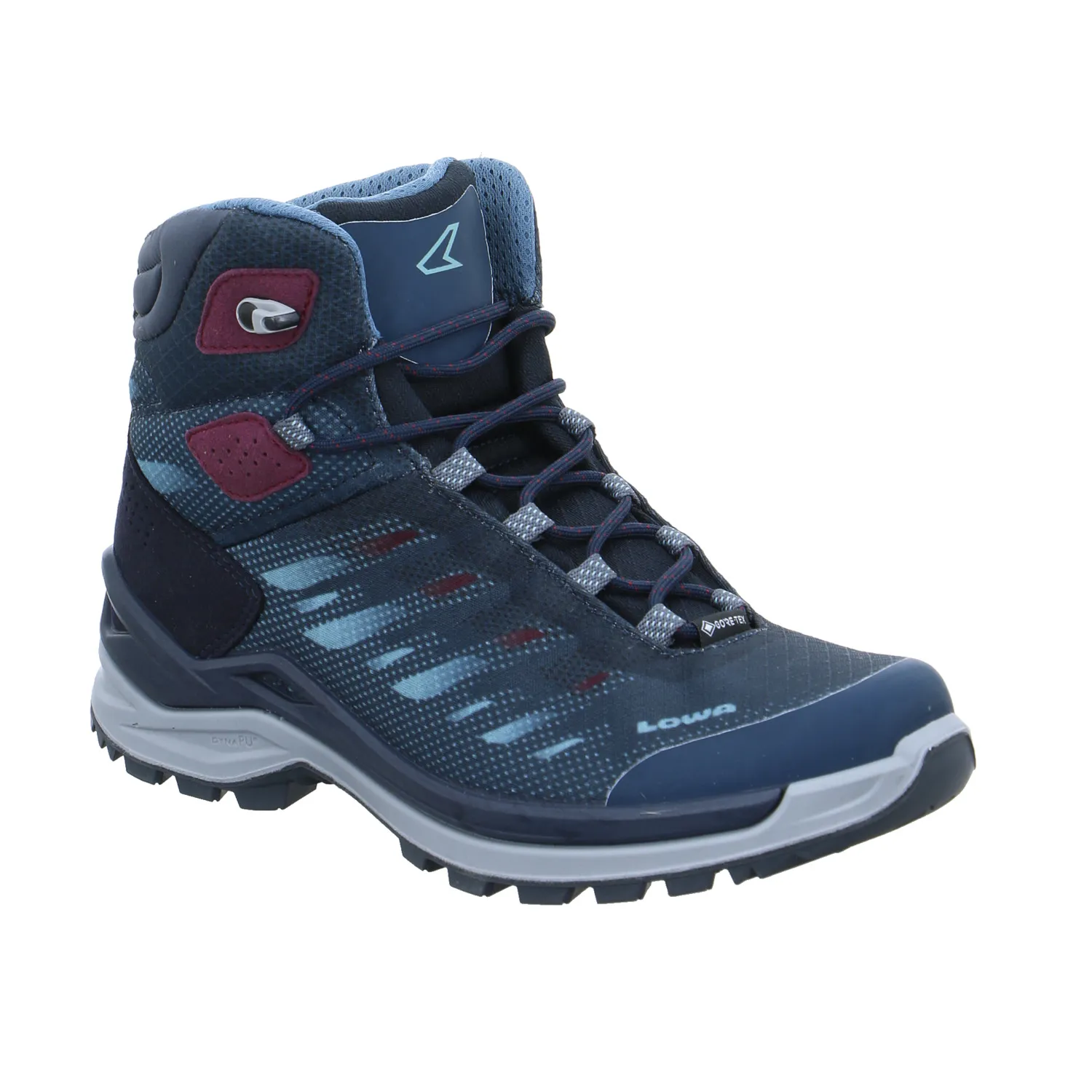 LOWA Wander- Bergschuh Damen Blau Synthetik  Gore-Tex