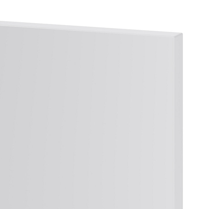 Façade pliante de cuisine Garcinia gris clair brillant l. 100 cm x H. 36 cm GoodHome