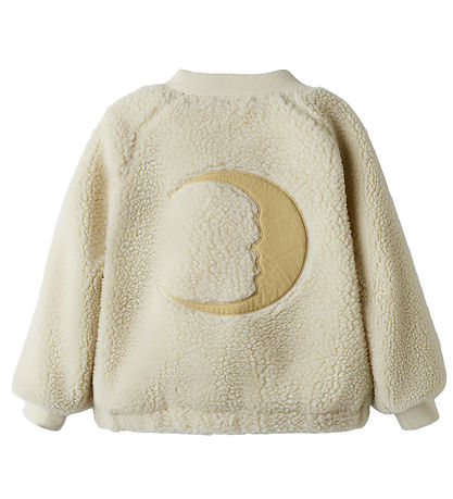 Lil' Atelier Fleecejacke - NmnLajo - Turteltaube/Mond
