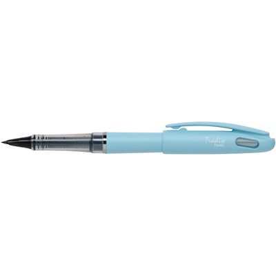 Pentel Tradio Pastel - Feutre plume - corps bleu