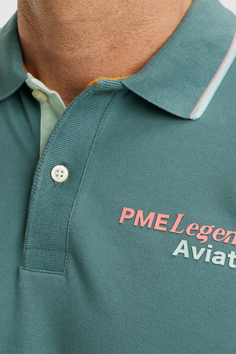 PME legend groene heren polo