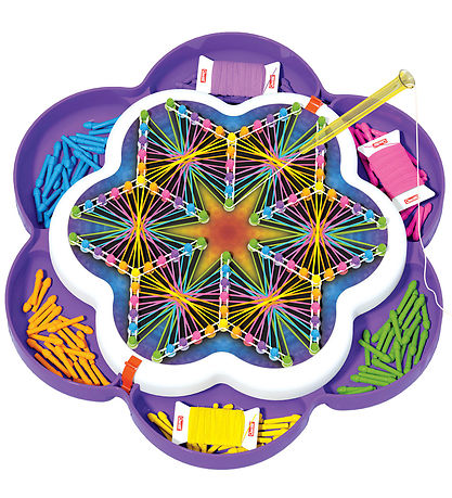 Quercetti Kreatives Spielset - String Kunst Mandala - 2850