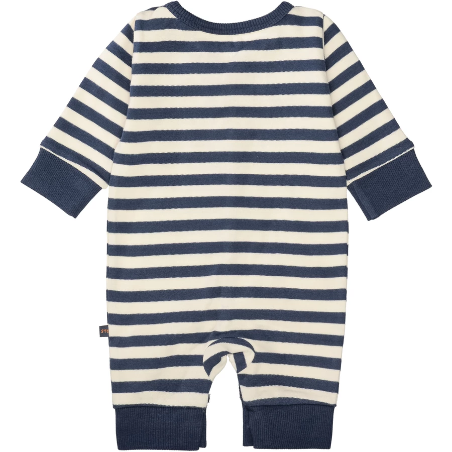 Staccato Overall indigo gestreift