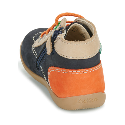 Kickers - BONZIP-2 - Marine / Beige / Orange