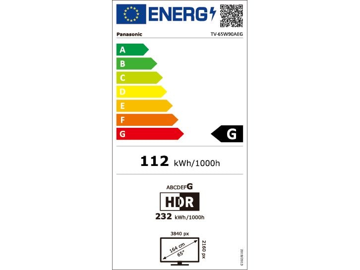 Panasonic TV TV-65W90AEG 65