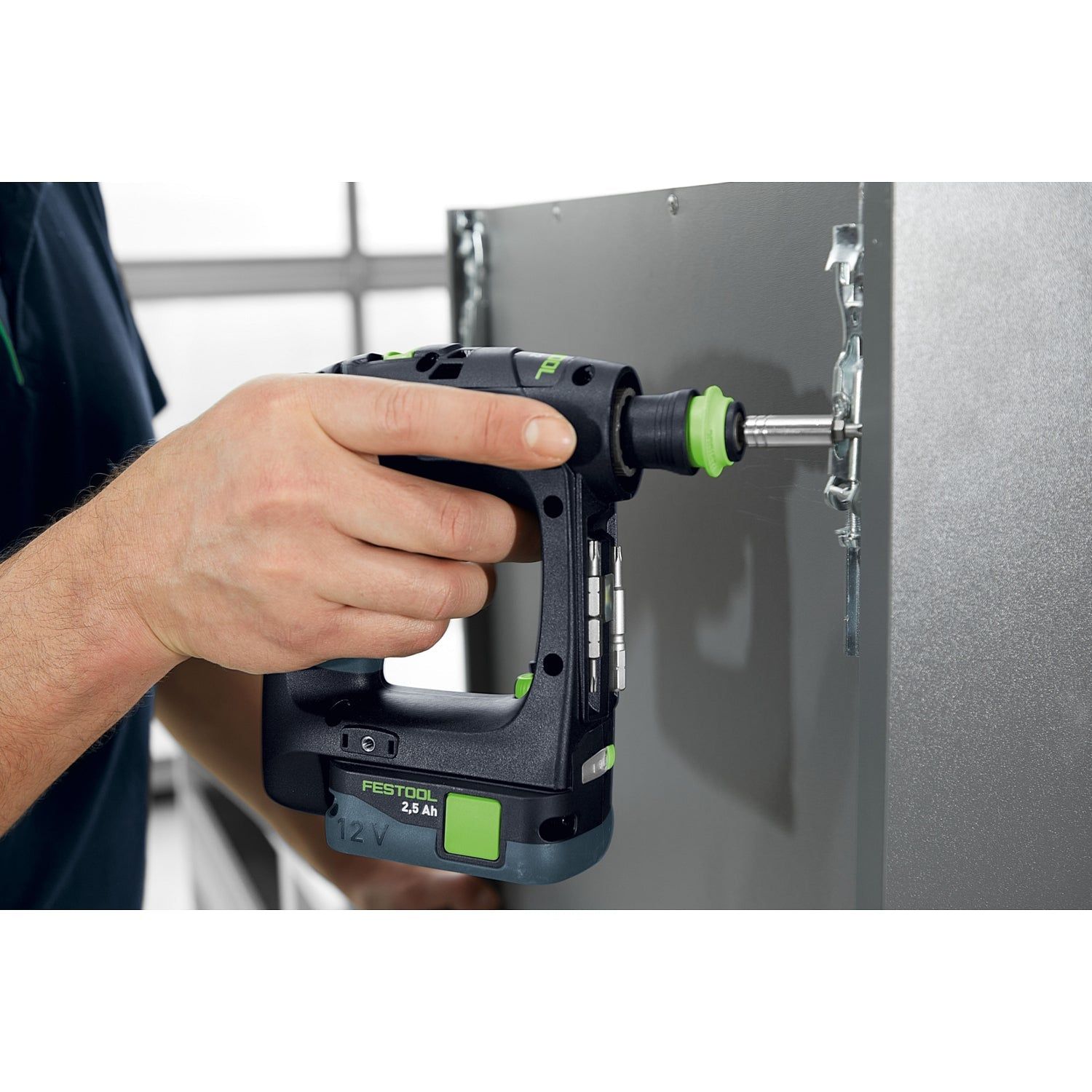 Festool CXS 12 2,5-Set Accu Schroefboormachine 12V 2.5Ah in Systainer - 576865