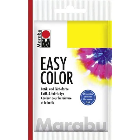 Marabu Batik- und Färbefarbe Easy Color, ultramarinblau dunkel, 25 g