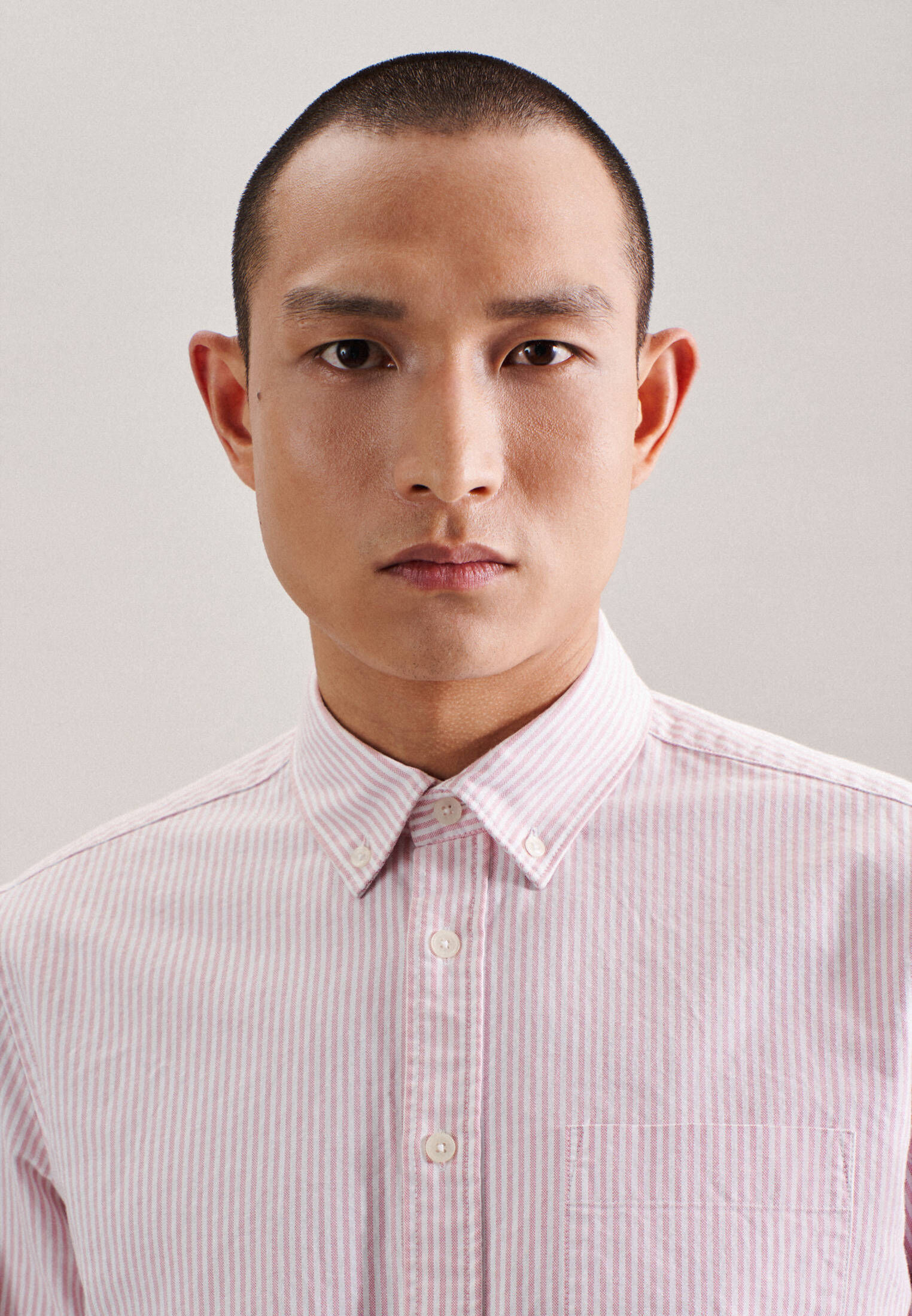 Seidensticker| Herren Casual Hemd Schwarze Rose