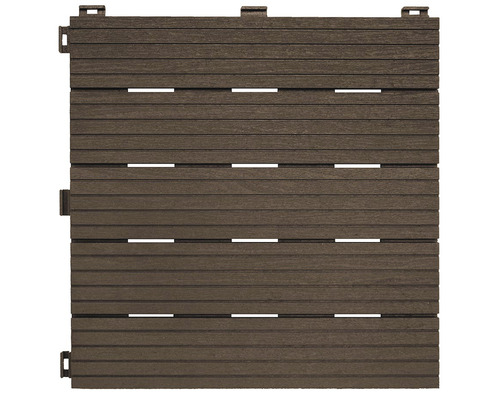 Easytile gerecyclede kliktegel 30 x 30 x 1,5 cm 1 pak van 6 bruin