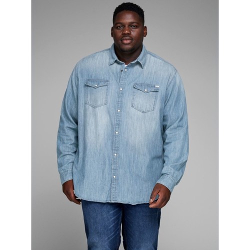 Jack & Jones - 12143934 SHERUDAN-MEDIUM BLUE DENIM Azul