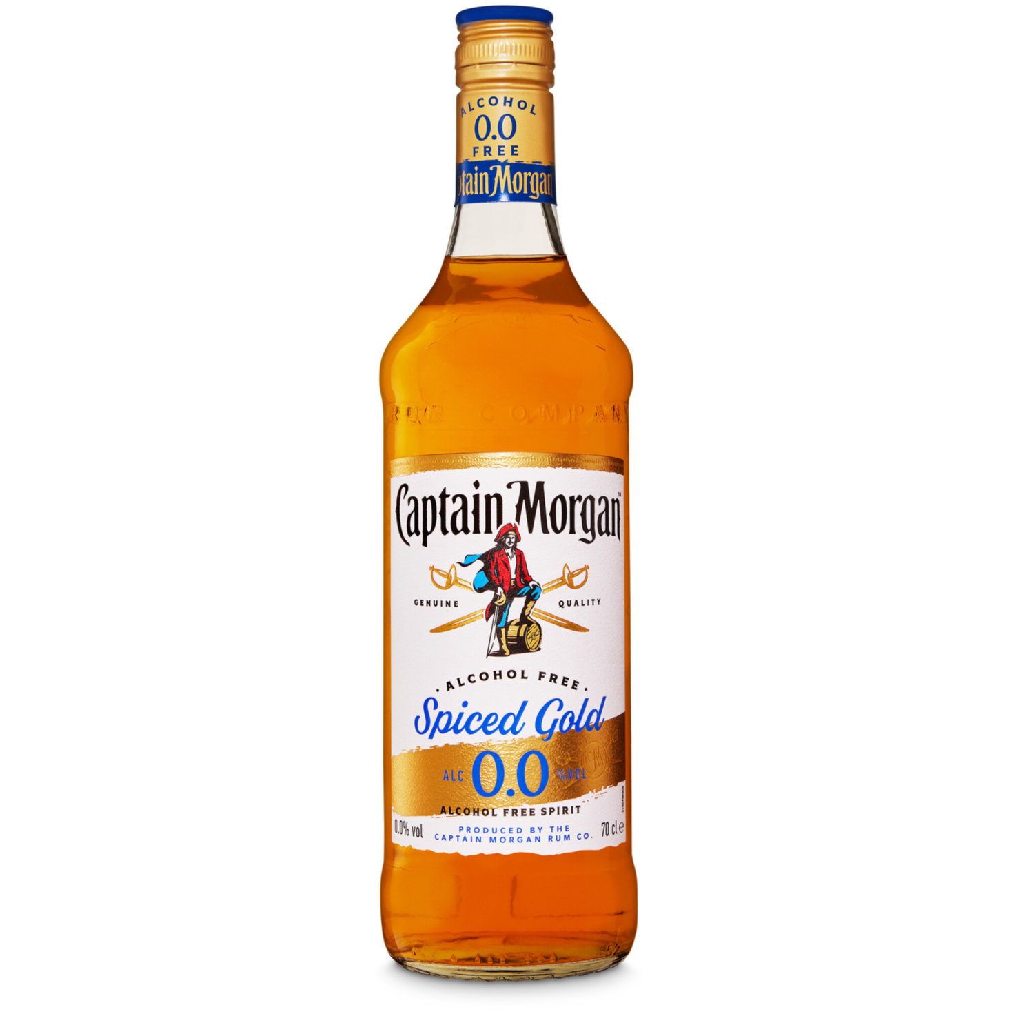 Captain Morgan 0.0% Spiced Gold alkoholfrei -70cl