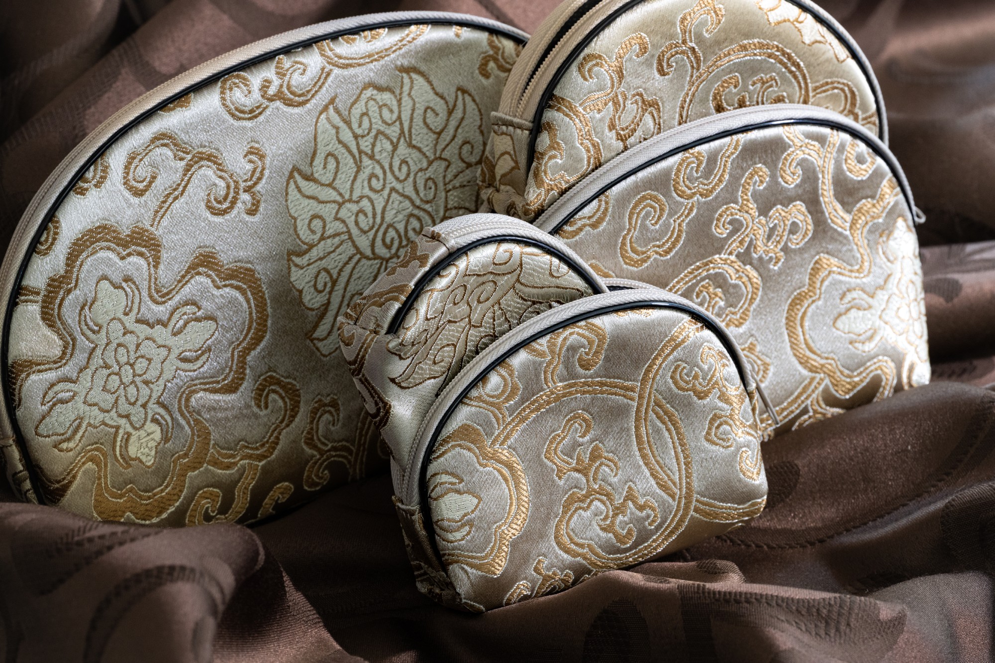 Etui 5er Set, gold günstig bestellen