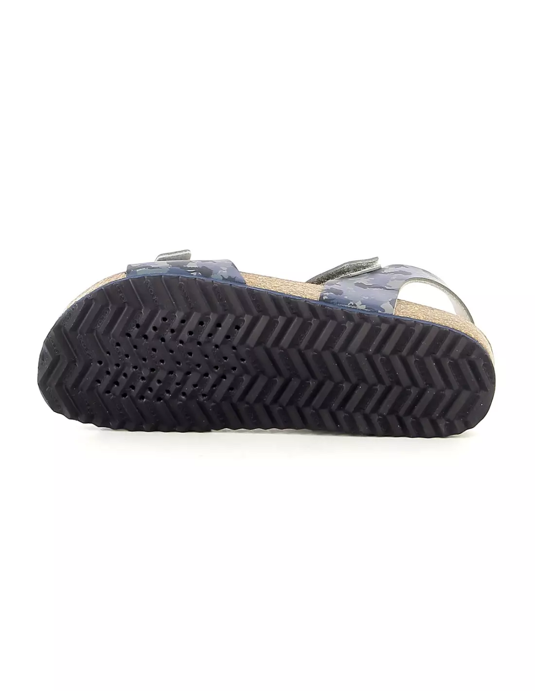 GEOX GHITA - Sandales & nu-pieds Greynavy