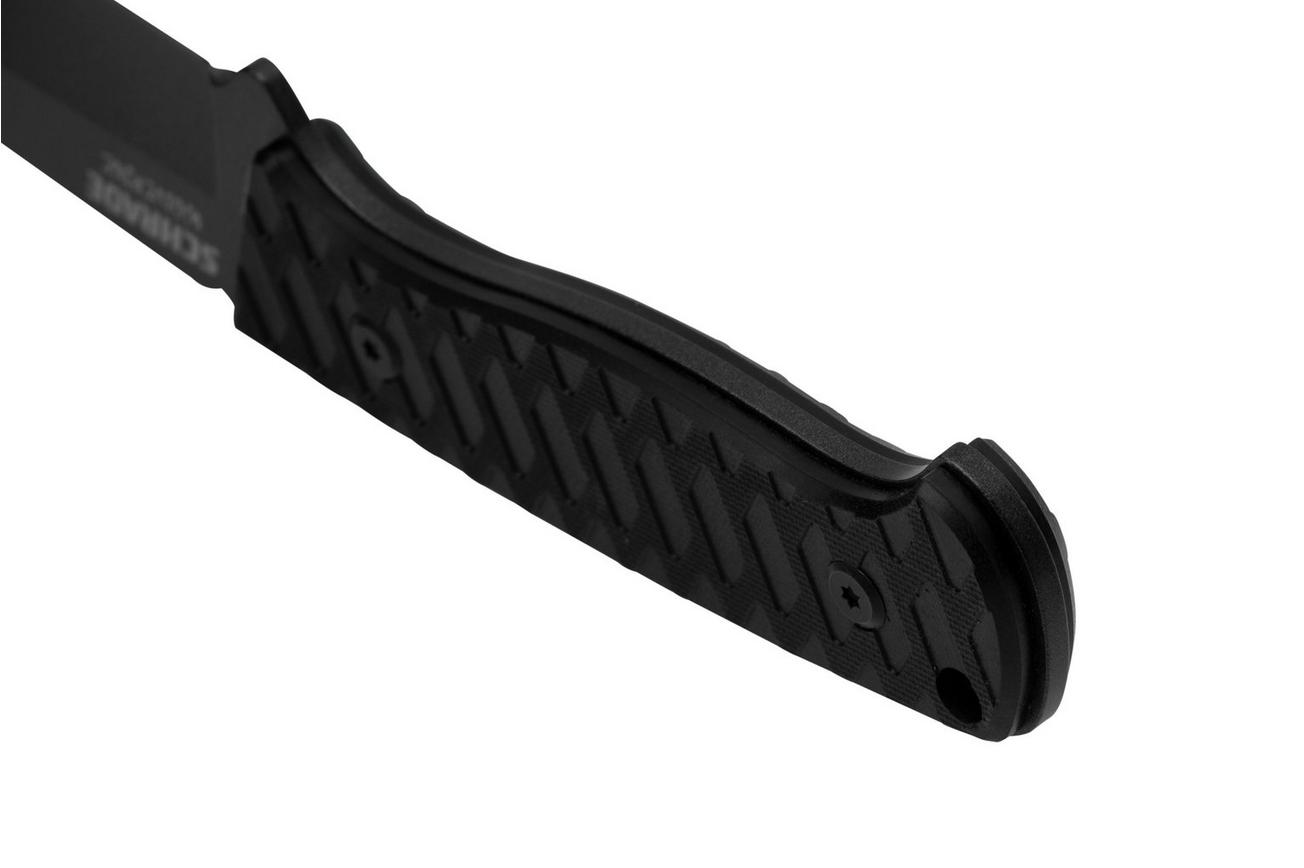 Schrade Wolverine 1182520, zwart, vaststaand mes