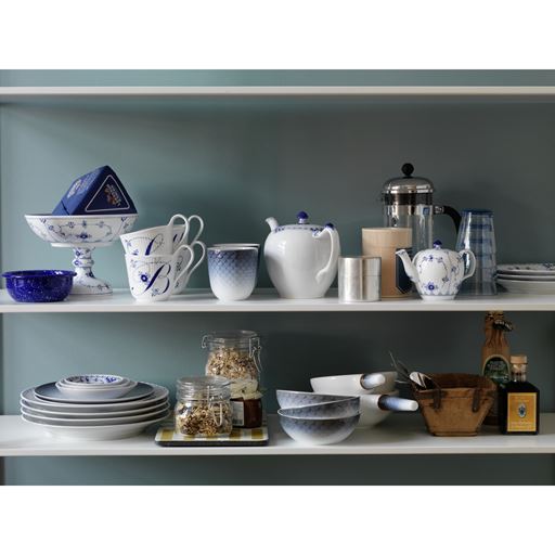 Royal Copenhagen Alfabet Højhankskop, B, 33 cl