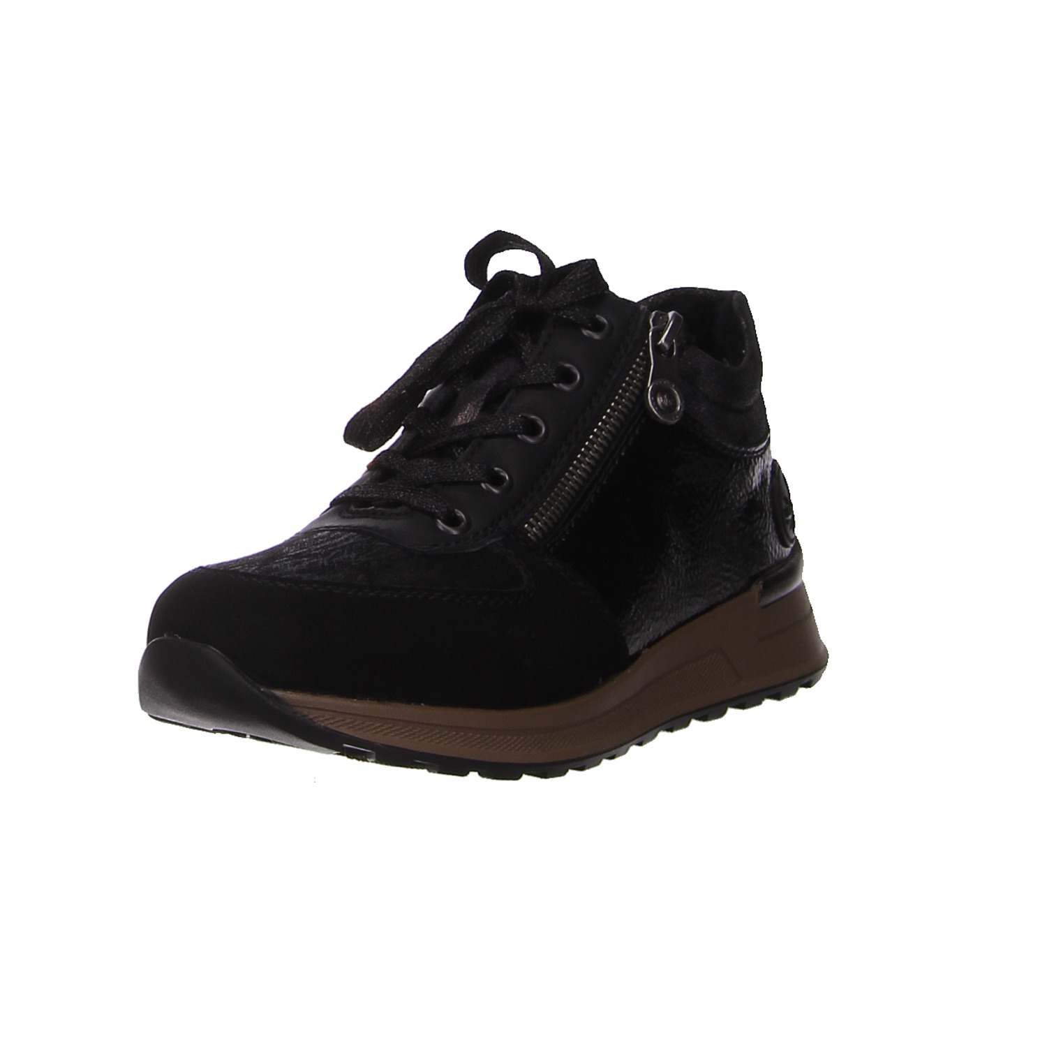 Rieker Damen Sneaker schwarz