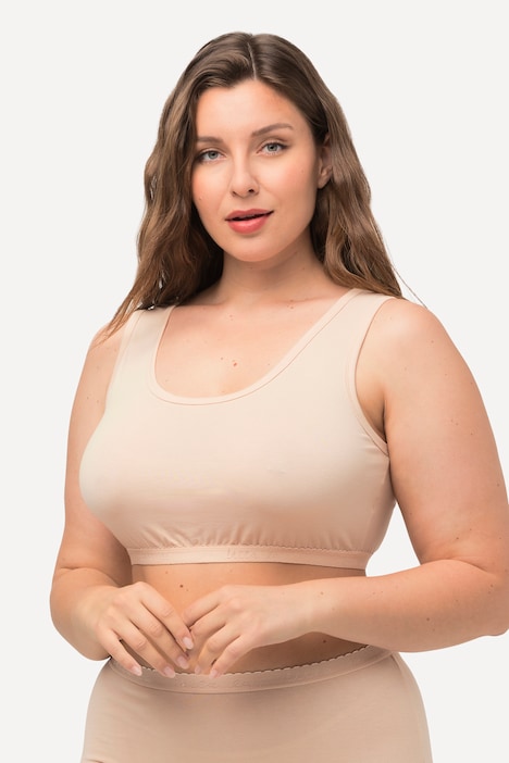 Bustier, Schlupfform, ohne Bügel