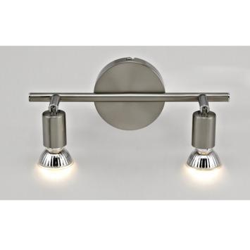 GAMMA opbouwspot Amalfi 2-lichts nikkel