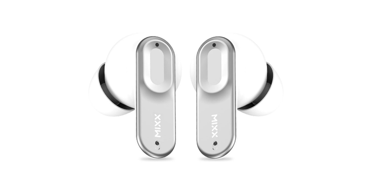 MIXXStreamBuds Ultra Mini True Wireless Earbuds  headset  (Zilver)