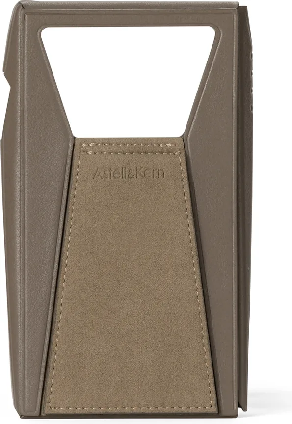 Étui de protection cuir Taupe pour A&ultima SP3000T Étuis et protections
