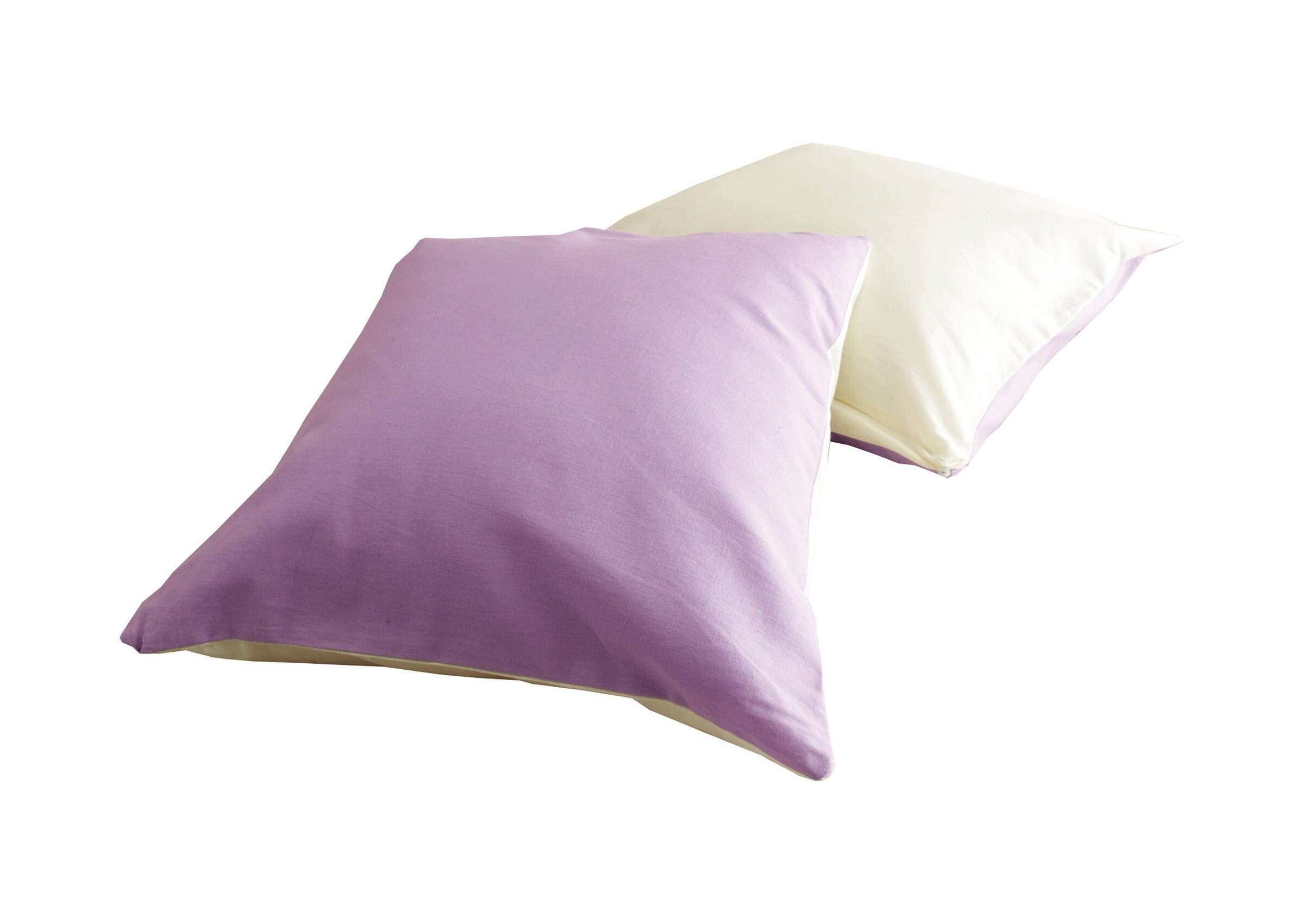 Ticaa Kissen 2er Set für Kinder Lila-Beige